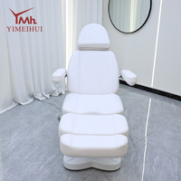 Table de massage électrique moderne de luxe à 3 moteurs, lit de traitement esthétique réglable, chaise de beauté pour salon, clinique médicale