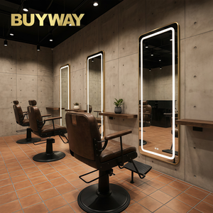 Gương trang điểm <span class=keywords><strong>LED</strong></span> gắn tường, bán chạy, gương thông minh, gương soi toàn thân có đèn <span class=keywords><strong>LED</strong></span>, bán buôn, kích thước tùy chỉnh - Product Image 1