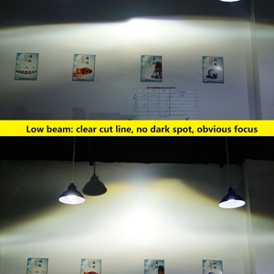 Sanvi Car Headlight Bulb Accessories Assembly For-Hyundai-Coupe 2003-2005 Xenon Lens and Angel Eyes Halos Headlamps Work Light - Product Image 5