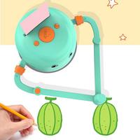 Robot de dessin éducatif interactif jouet d'apprentissage avec cartes Machine de formation artistique éducative précoce pour fille et garçon