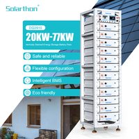 Batterie solaire Solarthon 100Ah empilable LiFePO4, système de stockage d'énergie solaire hybride tout-en-un