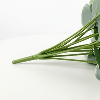 Plantes Artificielles Réalistes au Toucher, Feuilles en Plastique, Arbres Artificiels, Plantes en Pot, Bonsaïs pour Jardin Intérieur et Extérieur