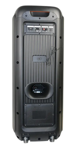 T ngoài trời Xe đẩy loa 10 "+ 10" woofer + 2 "tweeter lớn Bluetooth 80W 10-inch Đảng Loa di động - Product Image 2