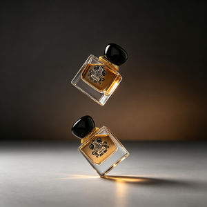 Botella <span class=keywords><strong>de</strong></span> Perfume <span class=keywords><strong>de</strong></span> Vidrio <span class=keywords><strong>de</strong></span> Lujo Personalizada, Botellas <span class=keywords><strong>de</strong></span> Perfume Transparentes con Atomizador, 50ml 100ml, Botella <span class=keywords><strong>de</strong></span> Perfume Cuadrada <span class=keywords><strong>de</strong></span> Vidrio Vacía con Tapa Dorada - Product Image 5