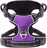 Harnais pour chien réfléchissant, sans traction, sans étranglement, personnalisé par le fabricant, vente en gros