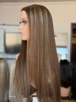 Perruques en cheveux humains SHY Invisible Knots, Lace Front, qualité supérieure, avec ligne de cheveux naturelle pour femmes