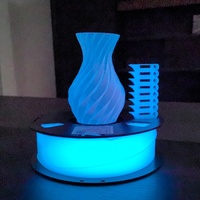 Filament d'impression 3D PLA transparent lumineux qui brille dans le noir, 1,75 mm, 1 kg, compatible avec toutes les imprimantes