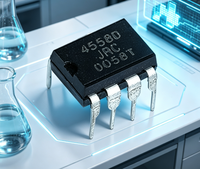 Circuit intégré amplificateur opérationnel double NJM4558D DIP-8 pour l'audio grand public