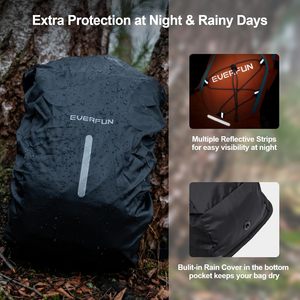 Mochila de Hidratación Deportiva para Exteriores, Muestra Gratuita, para Trail Running y Senderismo, 20L, Personalizable, con Cubierta Impermeable - Product Image 4
