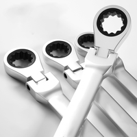 Outils de réparation en gros Clés à fourche Jeu de clés à cliquet flexibles pour clé dynamométrique de vélo