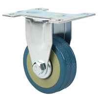 Roue de roulette en caoutchouc dur 2 pouces 2.5 pouces 3 pouces 4 pouces de diamètre roue de roulette pour Robot