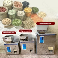 Machine de distribution automatique de sachet de thé de noix d'arachide de poudre de café de sucre Machine de remplissage multifonctionnelle de pesage de rayonnage