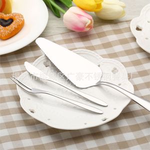 Trung Quốc Nhà Máy Trực Tiếp Chất Lượng Cao Gương Đánh Bóng Thép Không Gỉ Ngã Ba Bánh Trung Thu Dao Bánh Máy Chủ - Product Image 2