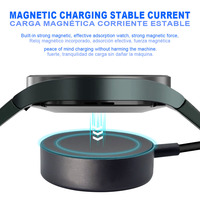 Vente en gros en usine Charge rapide magnétique sans fil pour Samsung Galaxy Watch4 Watch Active Sports Watch Chargeur de câble USB-C