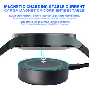 Vente en gros en usine Charge rapide magnétique sans fil pour Samsung <span class=keywords><strong>Galaxy</strong></span> Watch4 <span class=keywords><strong>Watch</strong></span> <span class=keywords><strong>Active</strong></span> Sports <span class=keywords><strong>Watch</strong></span> <span class=keywords><strong>Chargeur</strong></span> de câble USB-C - Product Image 2