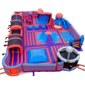 Personalizado crianças brincam ao ar livre inflável bounce parque, grande inflável interior parque temático para venda, playground indoor inflável