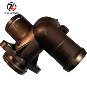 Pipa Air Mesin Flensa Pendingin Pipa Air OEM 06D121133C 06D 121 133 C untuk Au-di A4 S4 - Product Image 3