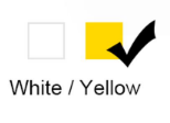 Bianco + giallo