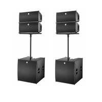 Vente en gros de haut-parleurs audio professionnels Système de réseau de lignes bidirectionnelles de 8 pouces