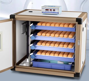 Incubateur automatique électrique à retournement d'œufs 160/240/320 pour usage domestique et agricole, boîte d'<span class=keywords><strong>éclosion</strong></span> et de culture - Product Image 1