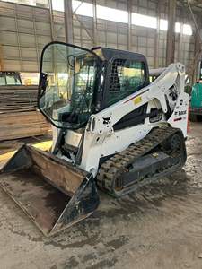 Bobcat S130 S160 S450 T650 Tracked Skid Steer Loaders Bekas - Loader Geser Diesel untuk Pekerjaan Lanskap & Pembersihan Lokasi - Product Image 3