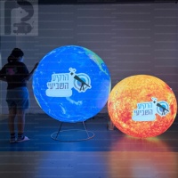 Esfera Inflable Gigante Personalizada con Logotipo, con Forma de Planeta, Sol, Tierra y Universo, para Planetarios, Parques Temáticos, Eventos Interiores y Exteriores