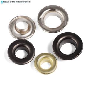 Anillo de remache hueco metálico <span class=keywords><strong>para</strong></span> lona de camión con ojal redondo y botón de garra, <span class=keywords><strong>para</strong></span> orificio de ventilación de lona, hebilla de sujeción <span class=keywords><strong>para</strong></span> toldo y anillo de fijación de tela - Product Image 4