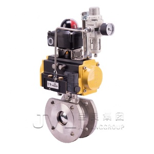Bille pneumatique ultra-mince ISO14001 Dn25 à bride JL600-Q6 - Product Image 1