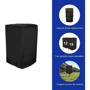 Funda para Altavoz PA/DJ, Altavoz Autoamplificado Montado en Soporte, Fundas Protectoras para Altavoces de Exterior, Resistentes al Agua y al Polvo, Oxford 600D - Product Image 3