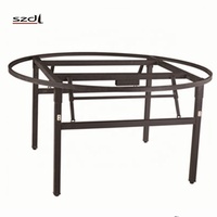 Table à manger pliante en métal, vente chaude 2026, table de banquet, SDB-45-1