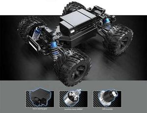 Coche RC MJX Hype Go 1/20 20208, Camioneta RC sin Escobillas RTR, Simulación <span class=keywords><strong>de</strong></span> Metal, Neumáticos Grandes, Modelo <span class=keywords><strong>de</strong></span> Vehículo Todoterreno, Control Remoto, Cargador - Product Image 6