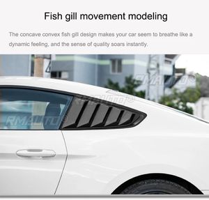 Decorative Accessories Rear Quarter <b>Window</b> Louvers Scoops Spoiler Car Tunning <b>Panel</b> For Ford Mustang 2015-2019 - Product Image 3
