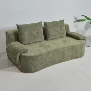 Sofá de Tela Esponjosa de Alta Densidad Comprimida al Vacío, Sofá Comprimido de Alta Gama con Forma de Arco - Product Image 2
