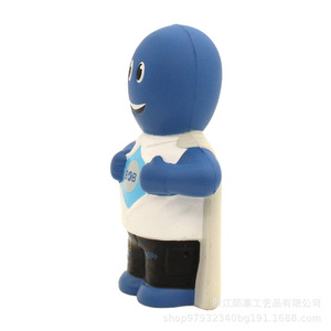 ของเล่นโฟม PU รูปซูเปอร์แมน ของขวัญแก้เครียด - Product Image 2
