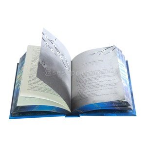 Impresión de Libros de Tapa Dura Gruesa Personalizada con Bordes Pulverizados con Patrones, Novela de Fantasía de Lujo con Tapa Dura y Lámina Dorada - Product Image 4