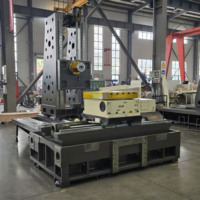 Promotion : Centre d'usinage vertical CNC HMC630 à double table, magazine de 30 outils, moyenne capacité, BT50, fraiseuse GSK