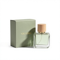 Boîtes de parfum en verre cosmétique personnalisées, emballage de luxe avec pulvérisateur à pompe imprimé à l'écran pour flacons de parfum de 30 ml, 50 ml, 100 ml