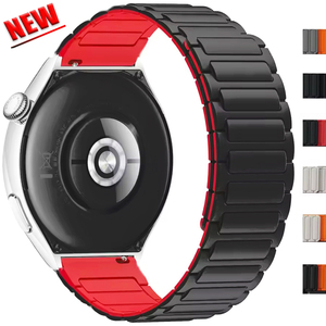 <span class=keywords><strong>Correa</strong></span> Magnética de 22mm para Samsung <span class=keywords><strong>Galaxy</strong></span> <span class=keywords><strong>Watch</strong></span> <span class=keywords><strong>3</strong></span> <span class=keywords><strong>45mm</strong></span> 46mm Gear S3, <span class=keywords><strong>Correa</strong></span> de Silicona para Huawei <span class=keywords><strong>Watch</strong></span> 5 GT6/5/4/3Pro 46mm - Product Image 1