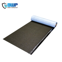 Membrane d'étanchéité autocollante en bitume asphalte butyle, sous-couche synthétique pour toiture, protection contre l'eau glacée, conception industrielle