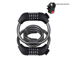 <span class=keywords><strong>Antivol</strong></span> de vélo portable en alliage de zinc pour VTT, haute sécurité, câble épaissi, <span class=keywords><strong>antivol</strong></span>, cadenas à chaîne à code à 5 chiffres - Product Image 2