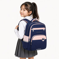 Sac à dos scolaire ergonomique SUN EIGHT Premium, protection de la colonne vertébrale, imperméable, motif color block, unisexe, pour les enfants de 5 à 7 ans, 22382