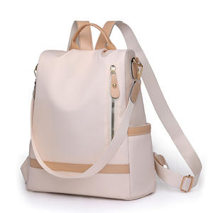 Sac à dos en nylon haut de gamme de grande capacité pour femmes motif géométrique Lady Style vente en gros fabricant printemps Simple sac - Product Image 4