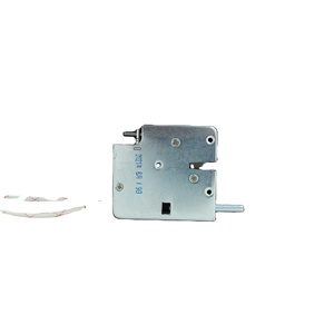 ราคาโรงงาน ล็อคประตูแม่เหล็กไฟฟ้า 12V ดีไซน์ใหม่ 12.5*80*80 มม. โครงสร้างโลหะประกอบสำเร็จสำหรับตู้ล็อกเกอร์ S150 สีดำ - Product Image 3