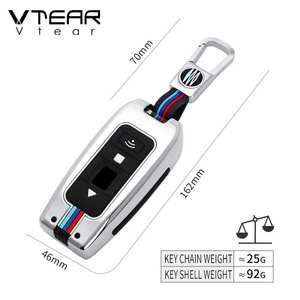 Vtear-funda para llave de coche, funda para llavero de lujo, funda para mando a distancia, para <span class=keywords><strong>rolls</strong></span>-<span class=keywords><strong>royce</strong></span> <span class=keywords><strong>Phantom</strong></span>/Ghost/Cullinan/WRAITH/Dawn, accesorio - Product Image 5