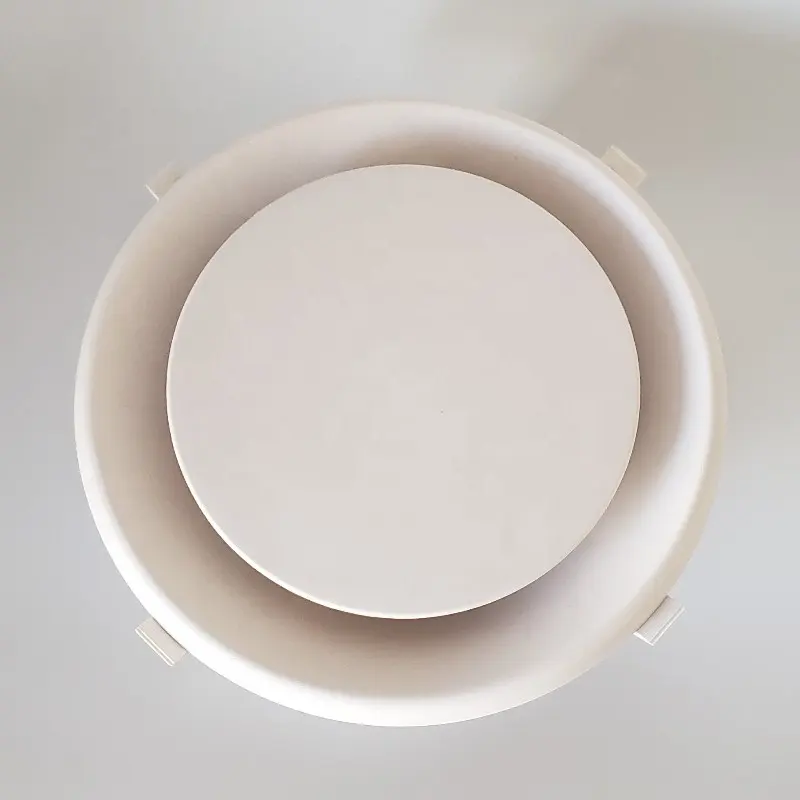 ABS Круглый Пластиковый рассеиватель Потолочный Воздушный выход воздуха дисковый клапан воздуховод круглые дисковидной декоративное вентиляционное отверстие вентиляции