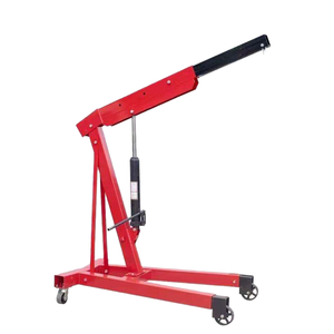 رافعة محرك محمولة لرفع المخازن رافعة هيدروليكية لورشات المحركات الصغيرة قابلة للطي رافعة سيارة 2 طن - Product Image 2