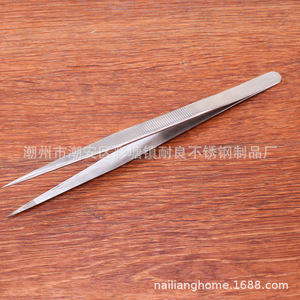 Stainless steel adjustable gemstone <b>clips</b>, lockable, extended anti-slip tweezers, diamond and jewelry tweezers - Product Image 1