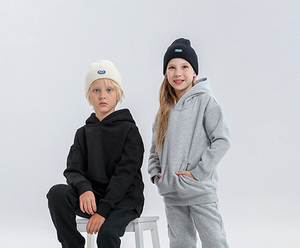 Conjunto <span class=keywords><strong>de</strong></span> Sudadera con capucha para niños <span class=keywords><strong>de</strong></span> marca <span class=keywords><strong>de</strong></span> moda <span class=keywords><strong>americana</strong></span> Europea 350G polar grueso para niño y niña colección <span class=keywords><strong>de</strong></span> verano al por mayor - Product Image 4