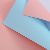 Papier d'emballage en gros, Double couleur, Bouquet de fleurs, papier d'emballage pour fournitures de fleuriste
