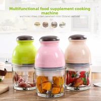 Robot culinaire multifonctionnel pour bébé, mini hachoir électrique, hachoir à viande